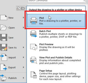 How to convert AutoCAD DWG file to PDF