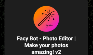 Facy Bot - Photo Editor
