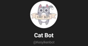 Bot cat in Telegram